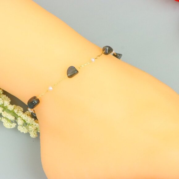 "Handmade Anklet – A Stylish Choice for Women, Thoughtful Gift Idea, EVCH1253 - Picture 1 of 13